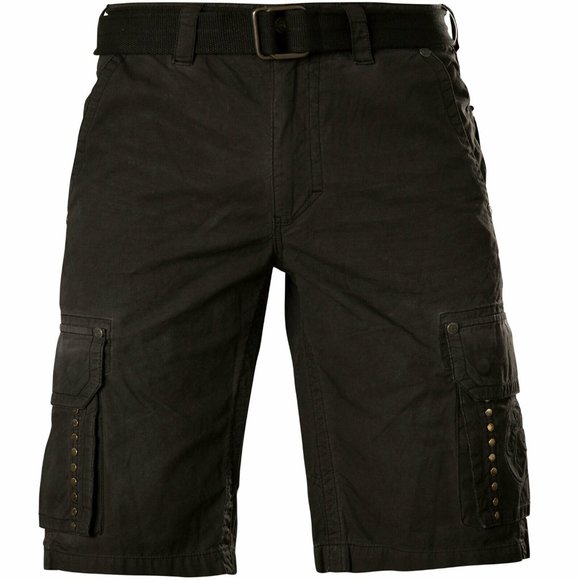 AFFLICTION Mens CARGO Shorts OPTIMAL Embroidered - Picture 6 of 8